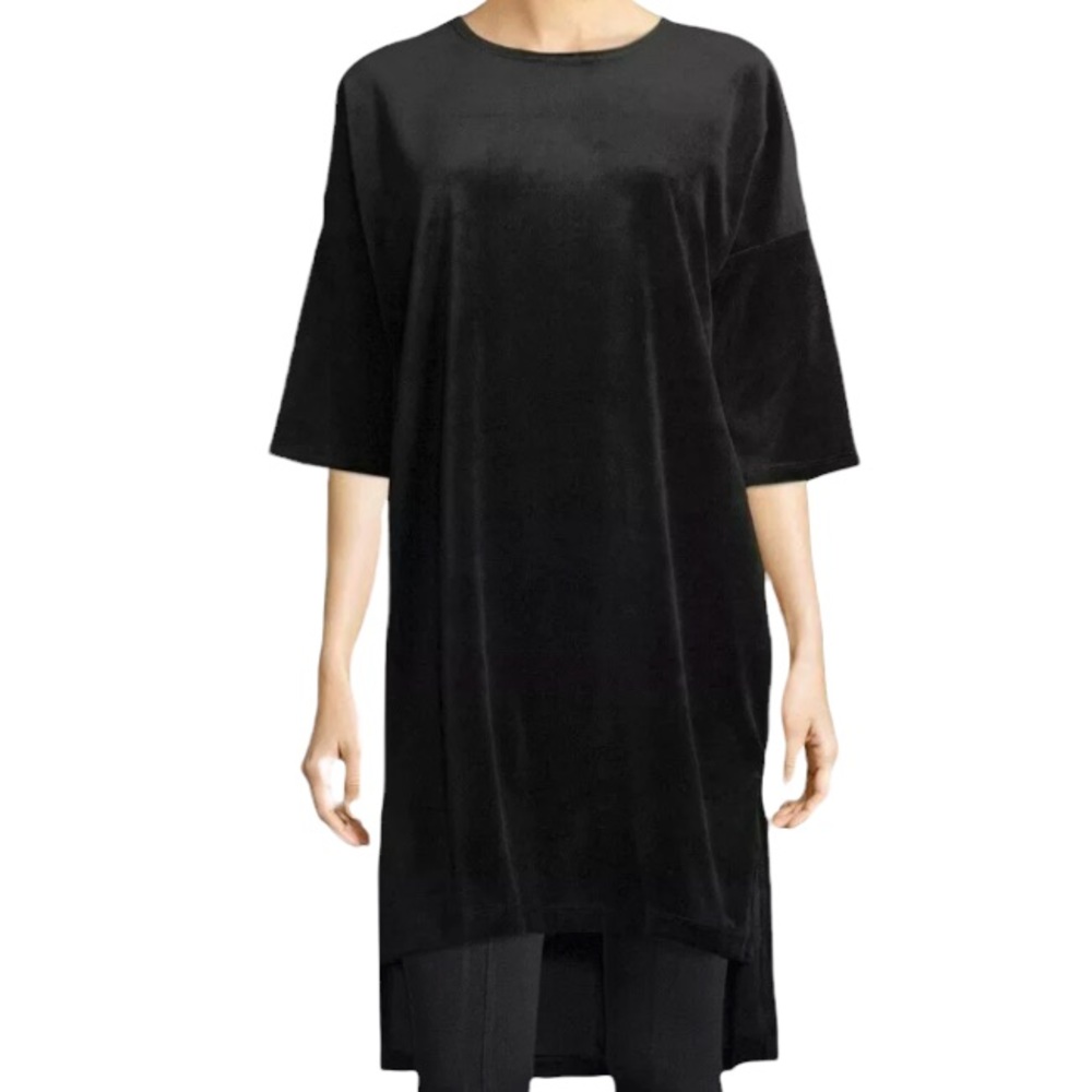 XCVI Fulton Velour Tunic Dress